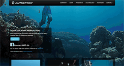 Desktop Screenshot of divelungfish.com
